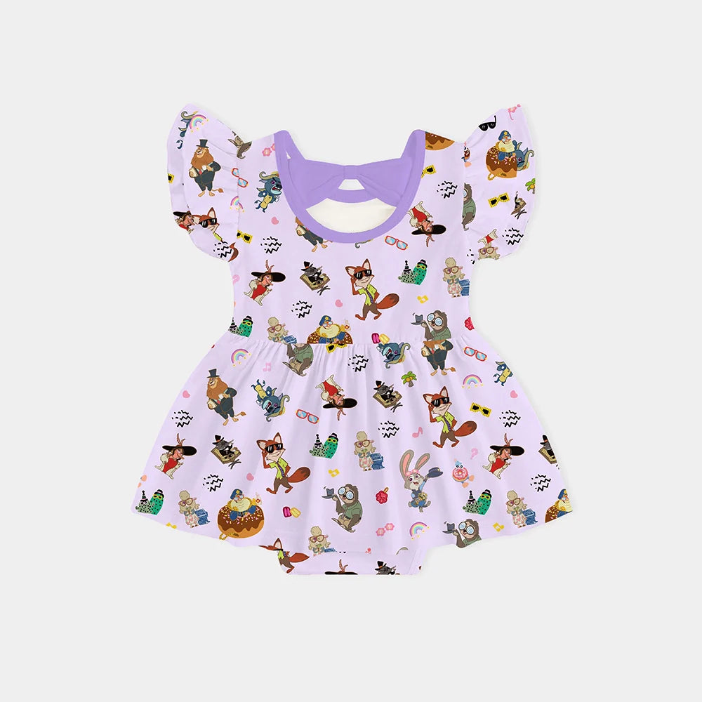 Crazy Zoo Mom&Me Bamboo Family Short Matching Pajamas