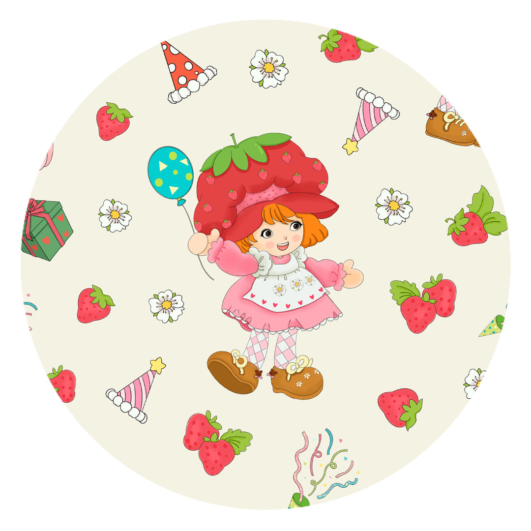 FancyPrince Strawberry Girl Beige Baby Bamboo Zipper Romper Pajamas