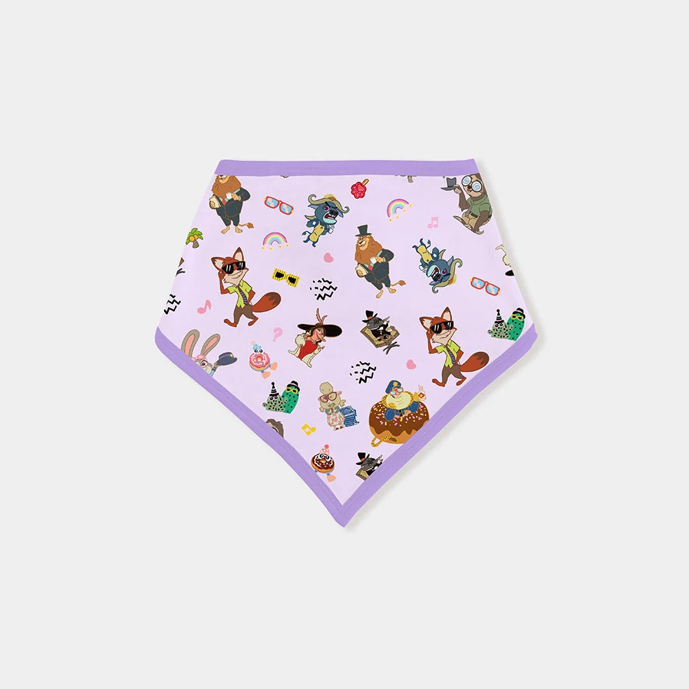 Crazy Zoo Bamboo Baby Bib