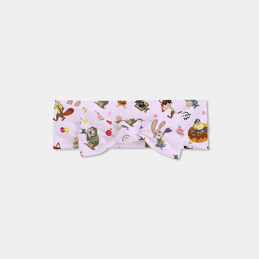 Crazy Zoo Bamboo Headband Bow