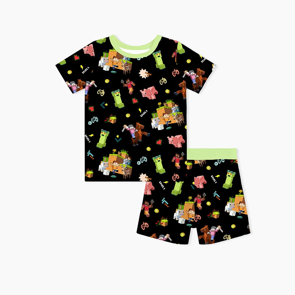 My World Kids Bamboo Short Two-Piece Pajama Set