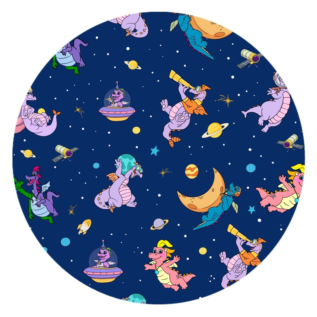 FancyPrince Cartoon Dragon Flying Kid Bamboo Two-Piece Pajama Set